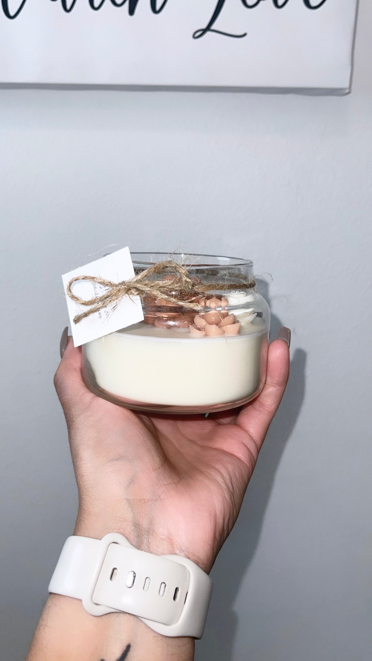 12 oz succulent soy candle