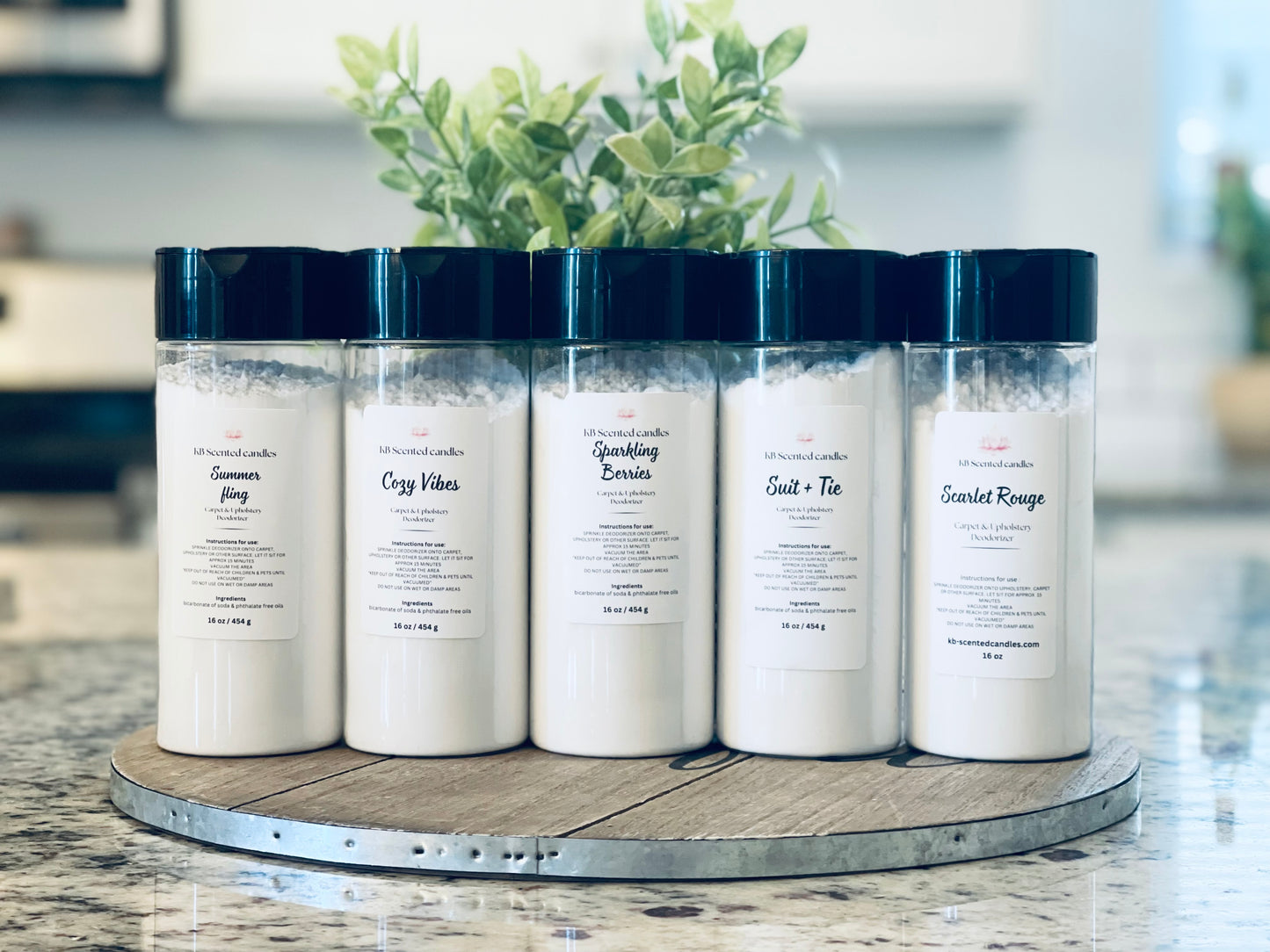 Carpet deodorizer