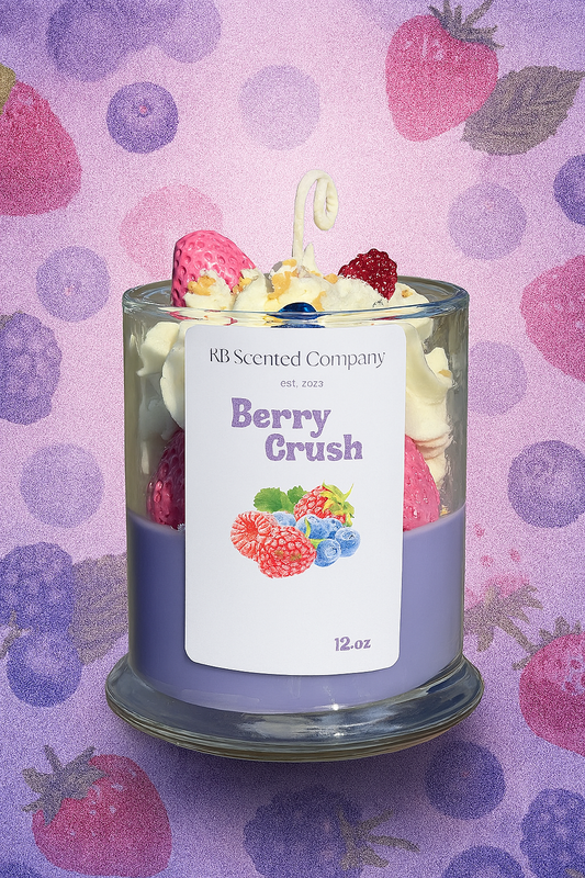 12 oz dessert candle